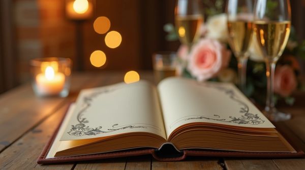 Créez des souvenirs inoubliables avec un livre d'or audio mariage