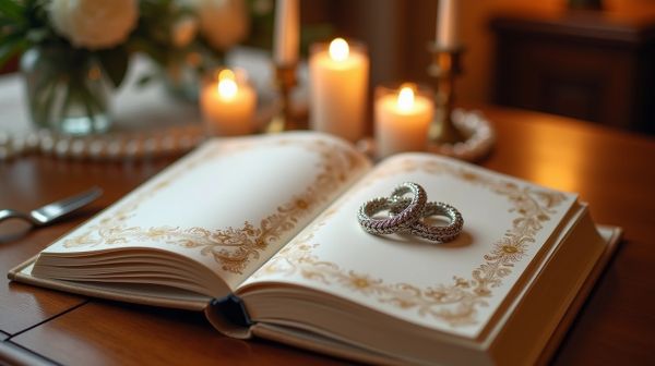 Créez des souvenirs inoubliables avec un livre d'or audio mariage