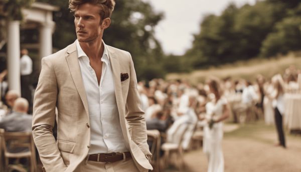 Quelle tenue décontractée choisir pour un mariage homme ?