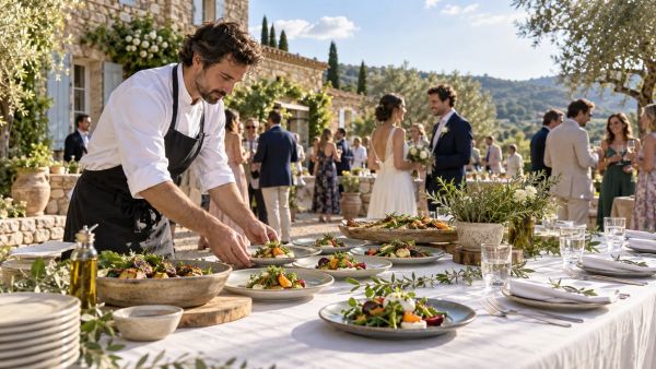 Sélectionner un traiteur mariage pour un menu raffiné et mémorable